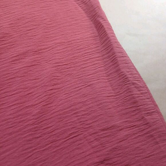 Hilary Radley Women's Crepe Pull-On Pants Size XL Coral Pink Wide Leg - Picture 6 of 10